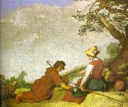 BLOEMAERT, Abraham Shepherd and Sherpherdess oil painting